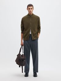 ZIP CARDIGAN, Kalamata, highres