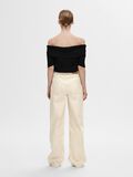 Selected OFF-SHOULDER KNITTED TOP, Black, highres - 16093081_Black_004.jpg