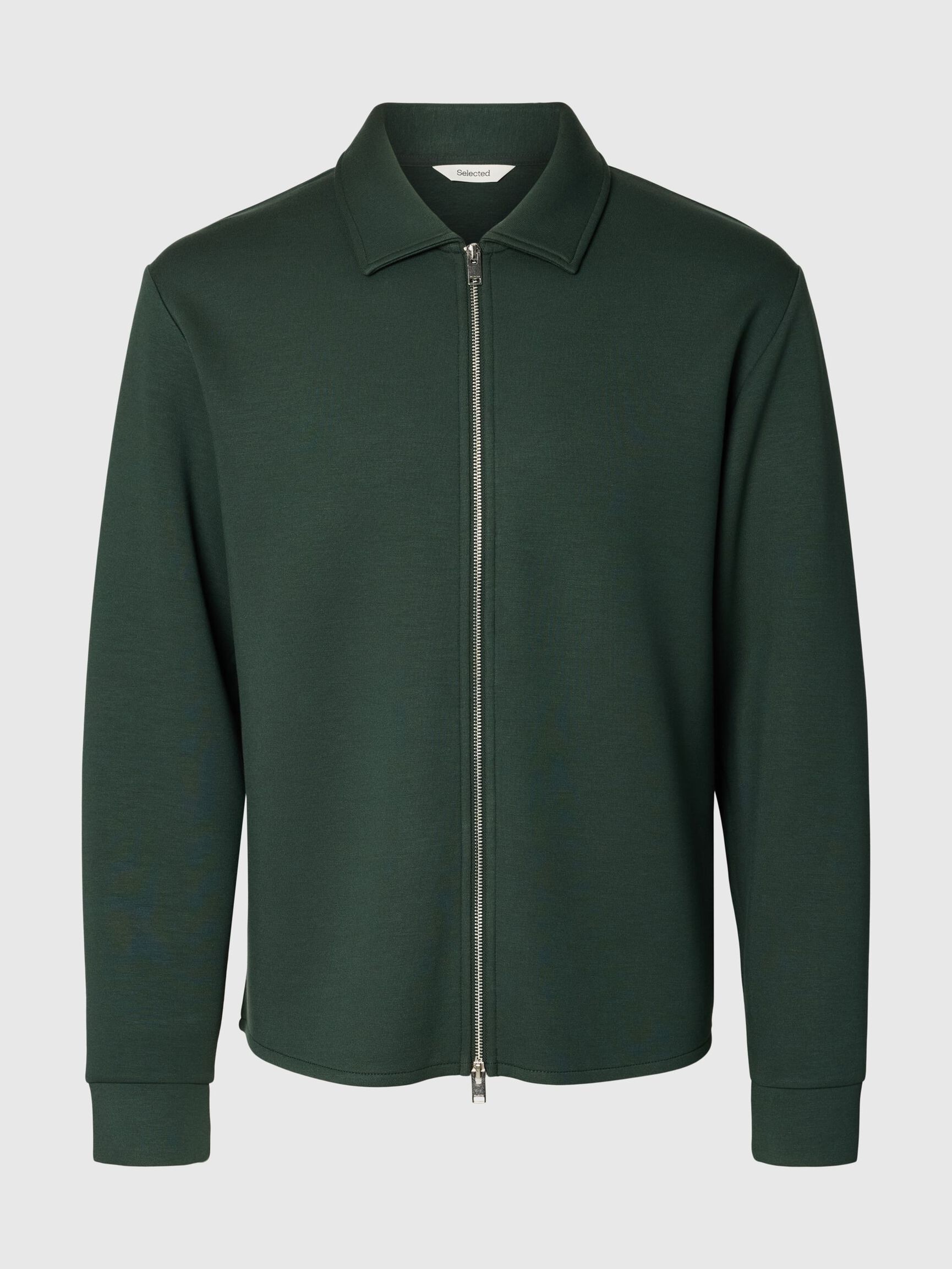 VISCOSE BLEND CARDIGAN, Deep Forest, highres