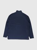 Selected HIGH NECK ZIP SWEATSHIRT, Sky Captain, highres - 80000247_SkyCaptain_002.jpg