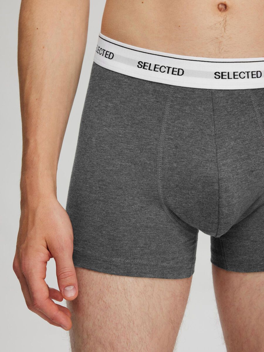 Selected 3-PACK BOXERSHORT, Medium Grey Melange, highres - 16094662_MediumGreyMelange_1135617_003.jpg