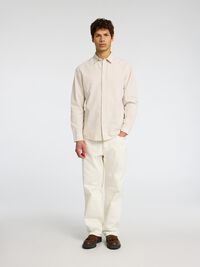 LONG SLEEVED SHIRT, Pure Cashmere, highres