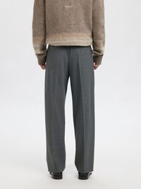 COUPE DÉCONTRACTÉE PANTALON, Grey Melange, highres