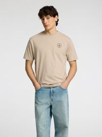 REGULAR FIT PRINT T-SHIRT, Pure Cashmere, highres