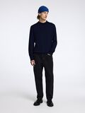 Selected 100% MERINOWOL TRUI MET KRAAG, Navy Blazer, highres - 16096253_NavyBlazer_004.jpg
