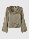 Selected HIGH NECK LONG SLEEVED TOP, Vetiver, highres - 16097101_Vetiver_001.jpg