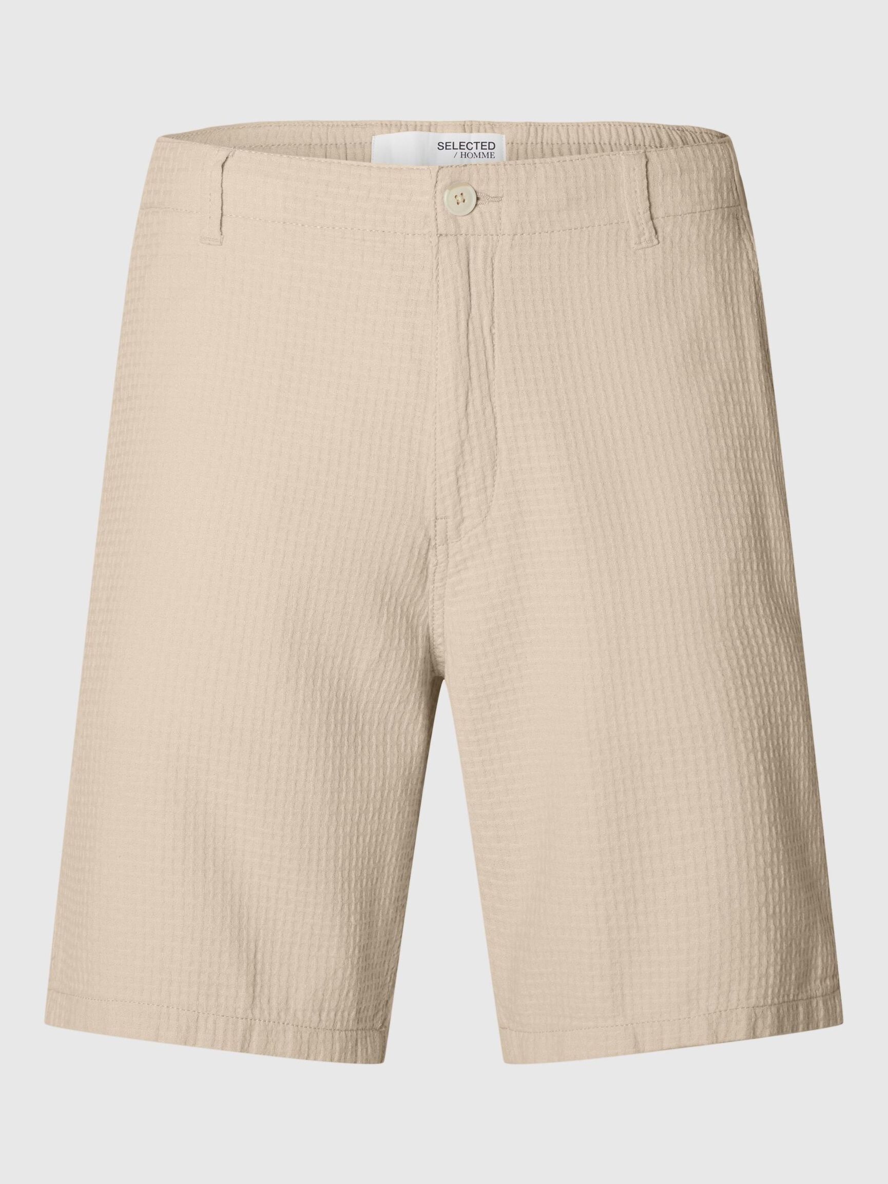 COTTON SHORTS, Oatmeal, highres