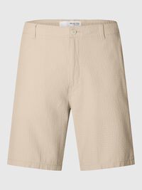 COTTON SHORTS, Oatmeal, highres