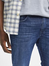 196 STRAIGHT FIT JEANS, Medium Blue Denim, highres