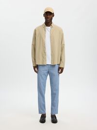 PANTALONI, Cashmere Blue, highres