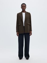 VISCOSEMIX OVERSIZED BLAZER, Delicioso, highres