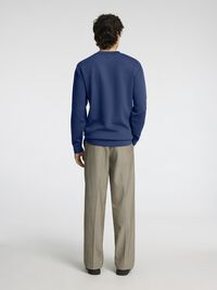 VISCOSE BLEND SWEATSHIRT, Oceana, highres