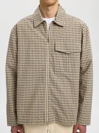 RELAXED FIT  OVERSHIRT, Pure Cashmere, highres
