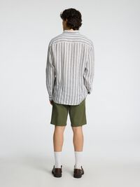 LANGE MOUWEN LINNEN BLOUSE, Bright White, highres