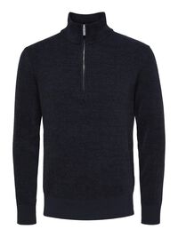 HIGH ZIP PULLOVER, Sky Captain, highres