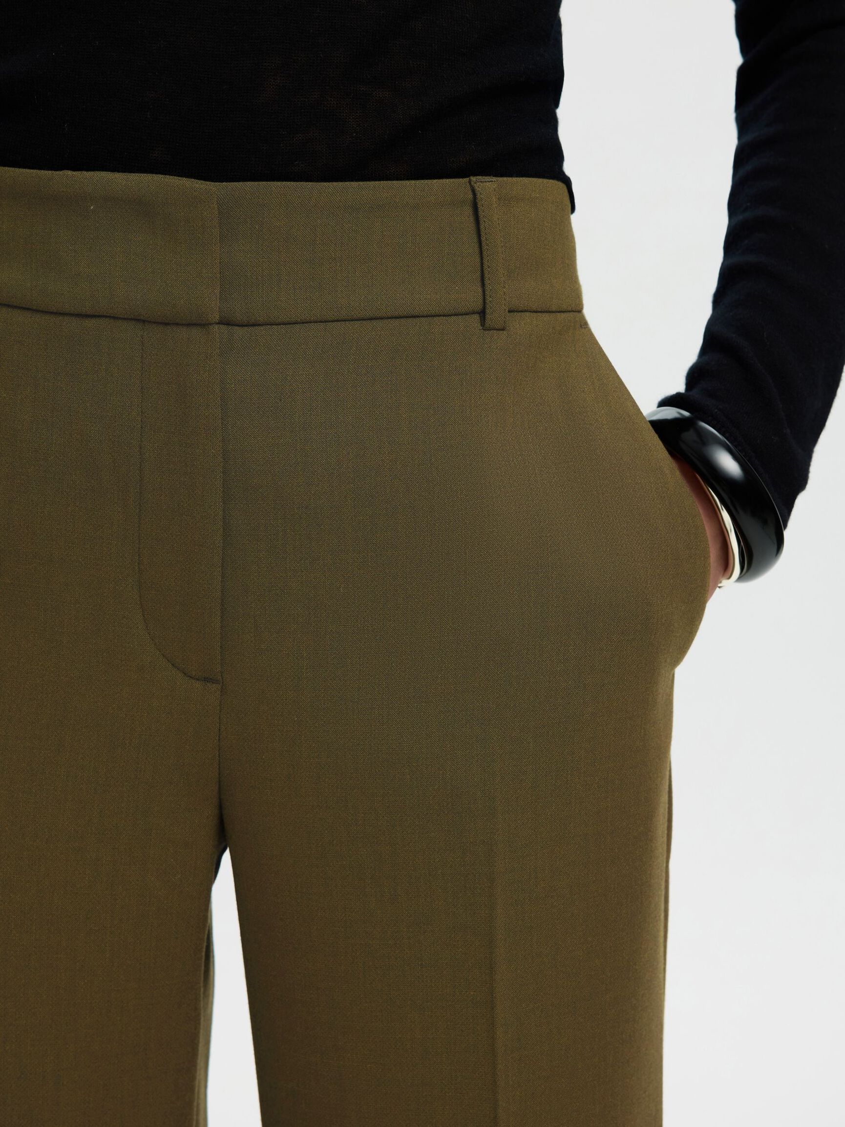 TAILLEUR PANTALON, Fir Green, highres