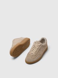 SUEDE TRAINERS, Birch, highres