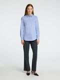 Selected FITTED STRIPED SHIRT, Bright White, highres - 16096449_BrightWhite_1181365_005.jpg