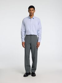 SLIM FIT OVERHEMD, Light Blue, highres