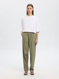 Selected KATOENEN HIGH-WAIST BROEK, Vetiver, highres - 16094339_Vetiver_005.jpg