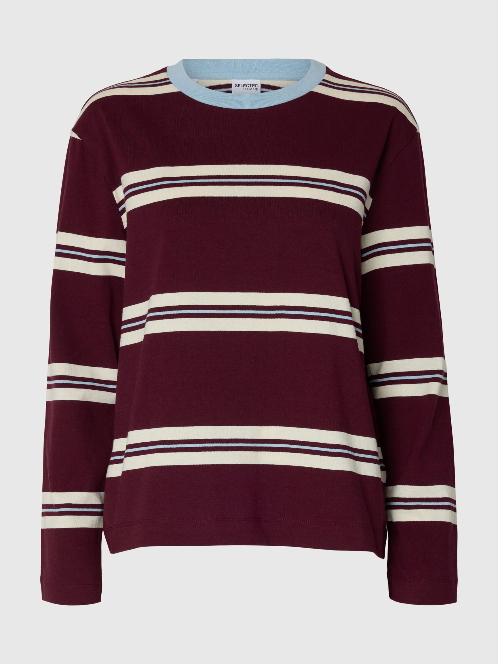 BOXY FIT T-SHIRT MET LANGE MOUWEN, Fig, highres