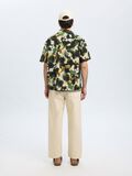 Selected PRINTED SHORT SLEEVED SHIRT, Black, highres - 16091381_Black_1184044_004.jpg