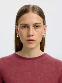 100% MERINO WOOL PULLOVER, Tawny Port, highres