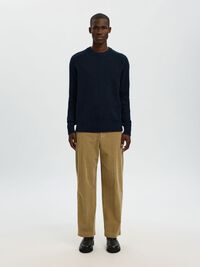 LANGÄRMELIGER STRICKPULLOVER, Sky Captain, highres