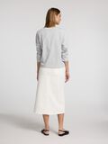 Selected LONG-SLEEVED BOXY T-SHIRT, Light Grey Melange, highres - 16092523_LightGreyMelange_004.jpg