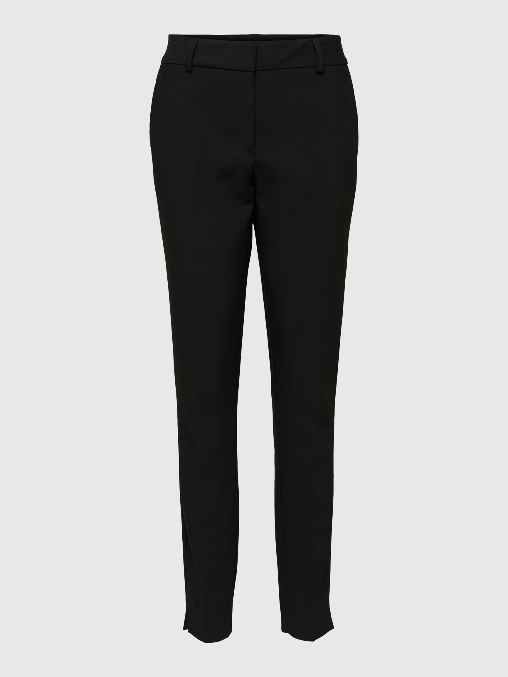 TAPERED TROUSERS, Black, highres