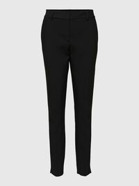 TAPERED TROUSERS, Black, highres