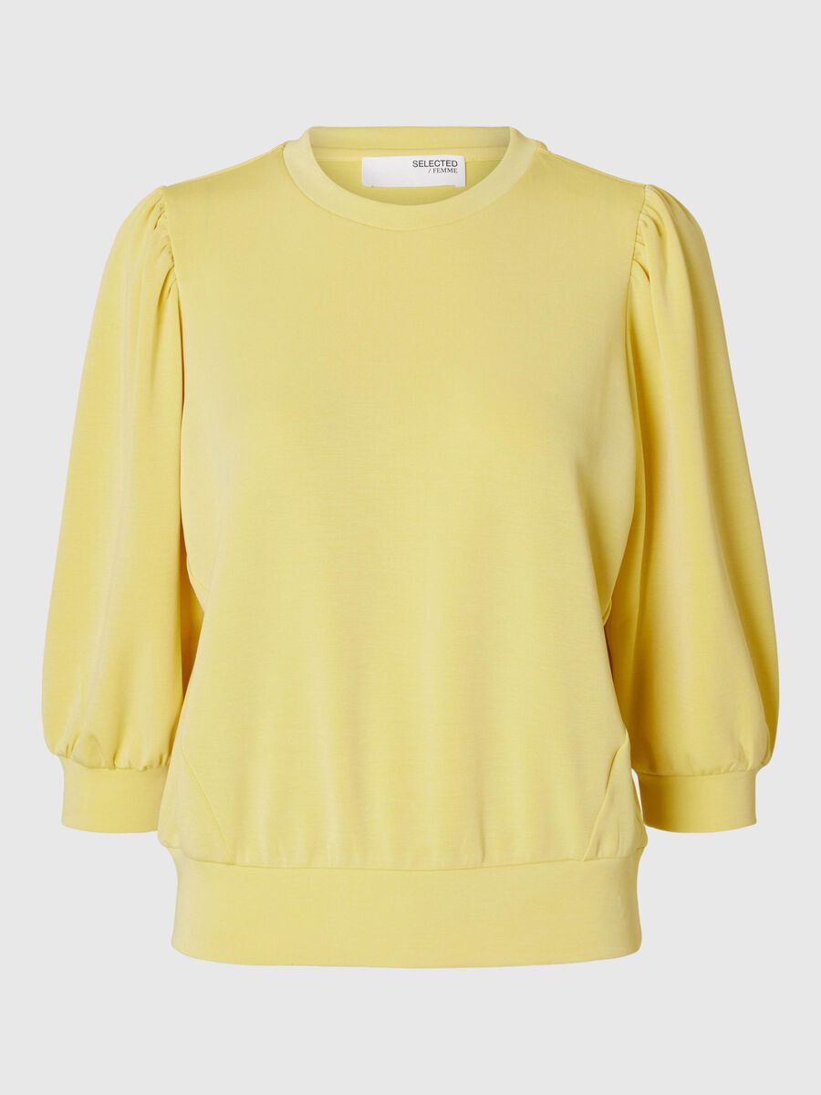 Selected PUFFÄRMEL SWEATSHIRT, Sundress, highres - 16082379_Sundress_001.jpg