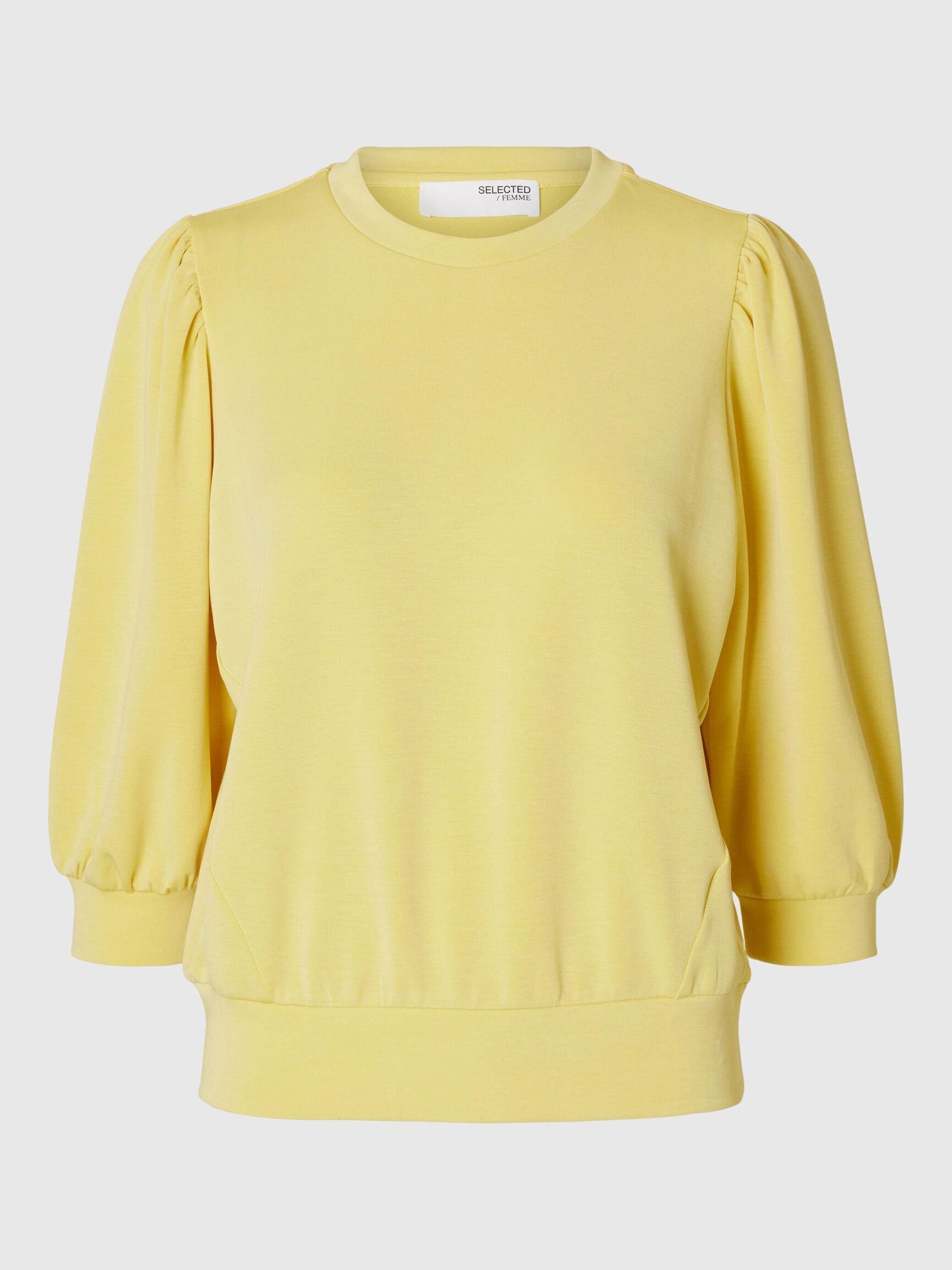 PUFF SLEEVE SWEATSHIRT, Sundress, highres