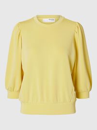 PUFF SLEEVE SWEATSHIRT, Sundress, highres