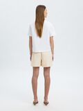Selected MID WAIST LINEN-BLEND SHORTS, Sandshell, highres - 16097920_Sandshell_1187487_004.jpg