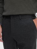 Selected COUPE SLIM EN VISCOSE MÉLANGÉE PANTALON, Dark Grey Melange, highres - 16092651_DarkGreyMelange_006.jpg