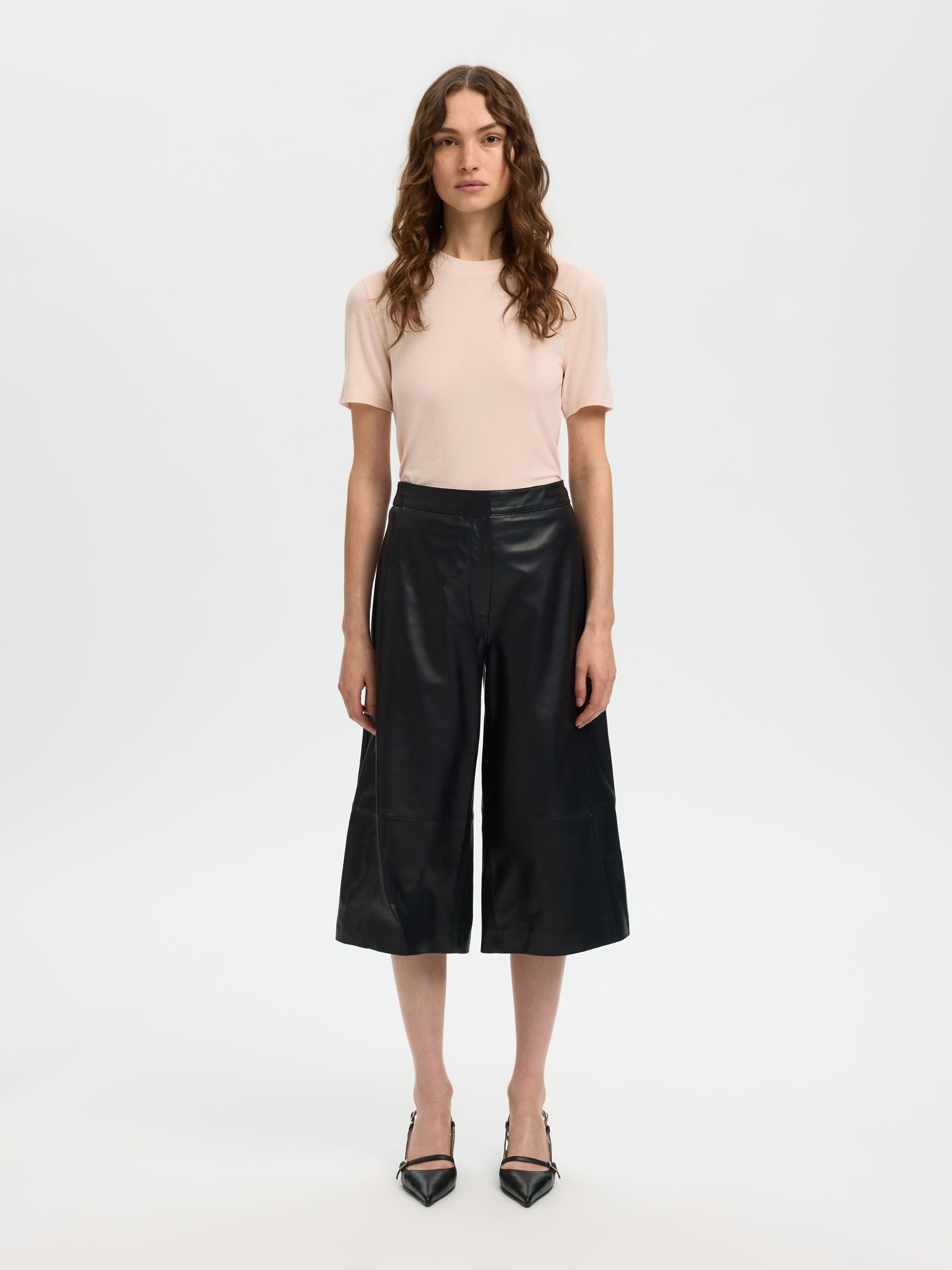 SLIM FIT SHORT SLEEVED TOP, Pale Dogwood, highres