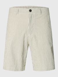 SEERSUCKER SHORTS, Deep Lichen Green, highres