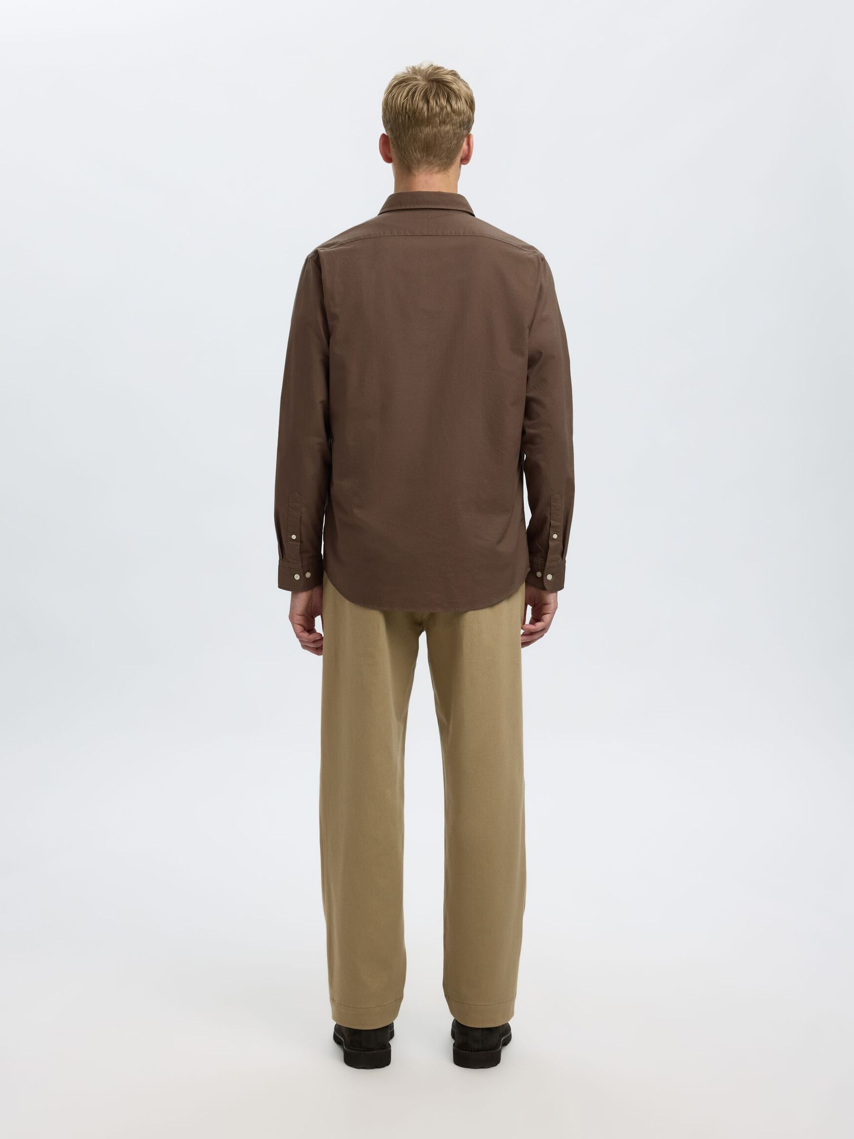 OXFORD SHIRT, Morel, highres