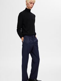 VISCOSEMIX PLOOIEN BROEK, Sky Captain, highres