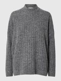 Selected CORTE HOLGADO EN MEZCLA DE LANA JERSEY, Medium Grey Melange, highres - 16094162_MediumGreyMelange_001.jpg