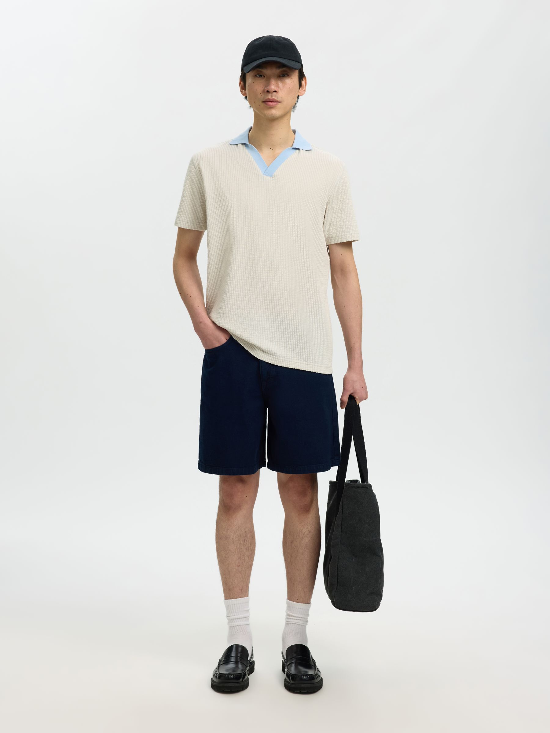 REGULAR FIT POLO SHIRT, Birch, highres