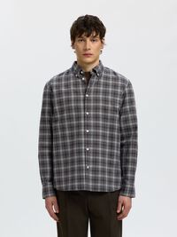 COTTON LONG SLEEVED SHIRT, Sky Captain, highres