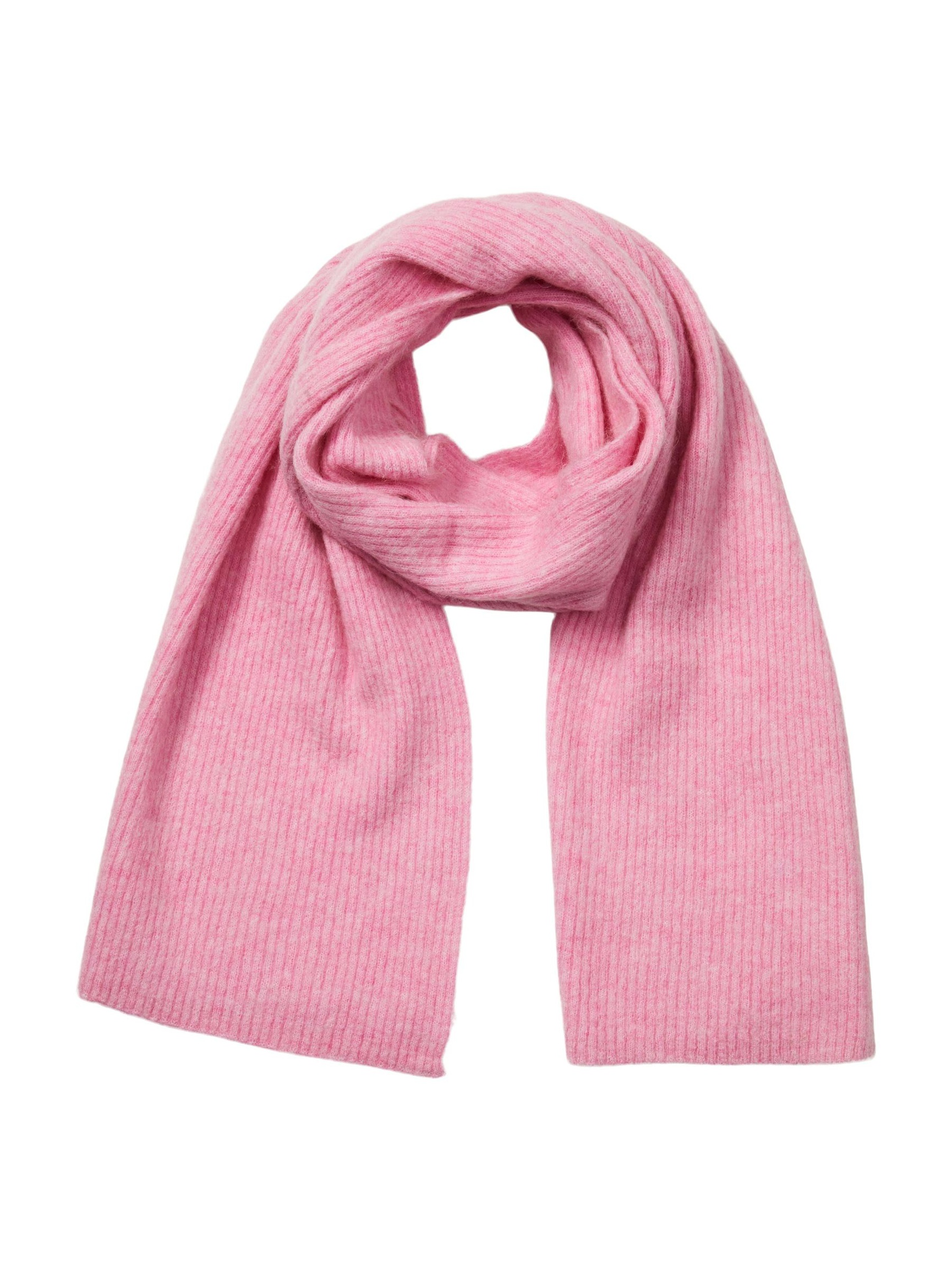 RIBBAD ULLBLANDNING HALSDUK, Moonlite Mauve, highres
