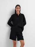 Selected VISCOSE BLEND SHORTS, Black, highres - 16093932_Black_008.jpg