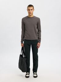 175 TEXTURIERTE SLIM FIT CHINO, Deep Forest, highres