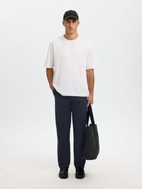 STRAIGHT FIT CHINOS, Dark Sapphire, highres