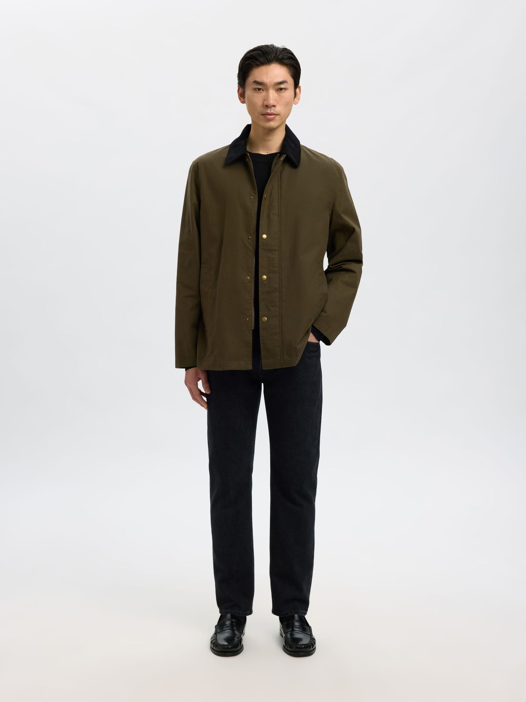 RELAXED FIT PULLOVER, Black, highres