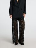 Selected LACE STRAIGHT FIT TROUSERS, Black, highres - 16097316_Black_003.jpg