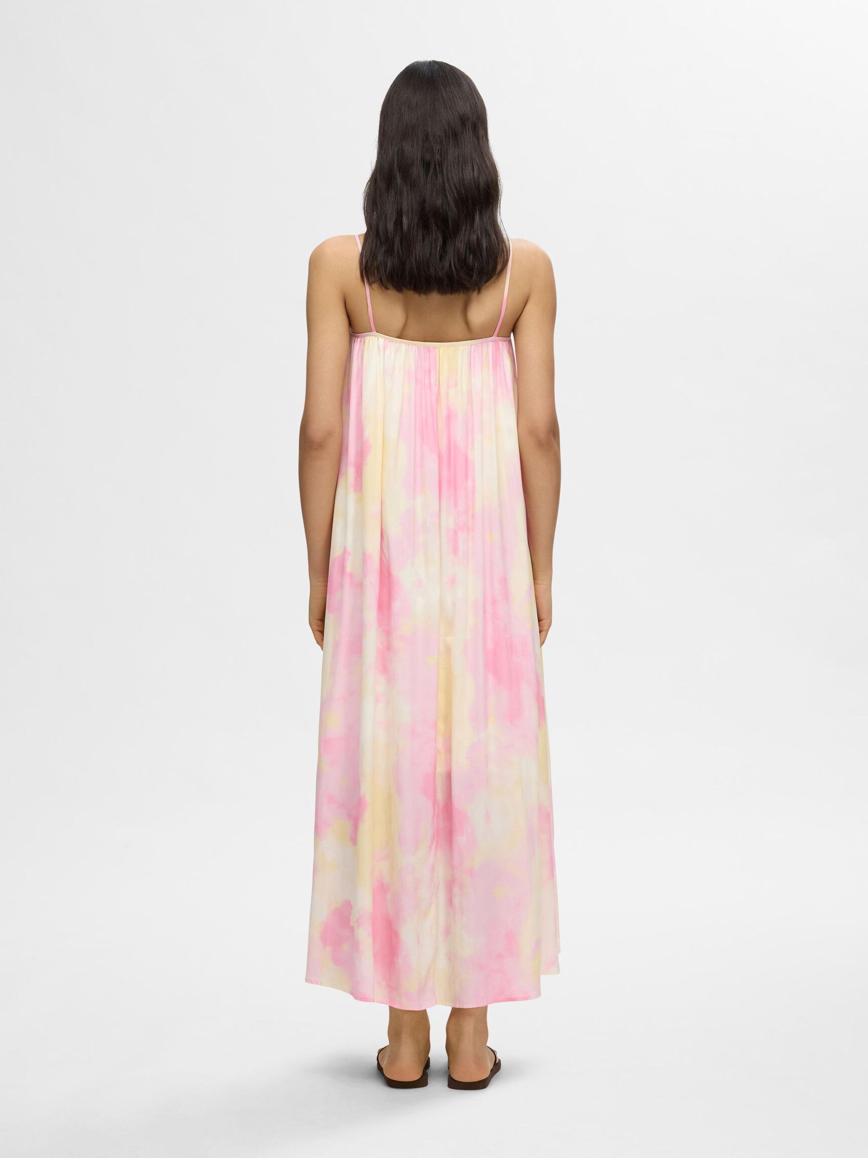 SLEEVELESS MAXI DRESS, Cradle Pink, highres